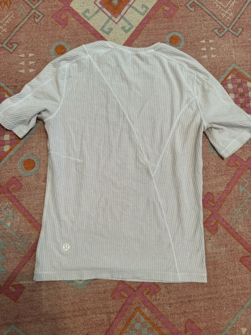 Lululemon Asymmetrical Ribbed Cotton T-Shirt /